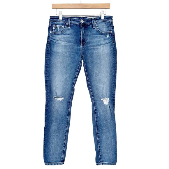 AG Adriano Goldschmied Legging Super Skinny Ankle Jeans Sz 29 - Picture 1 of 7